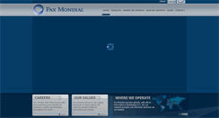 Desktop Screenshot of paxmondial.com